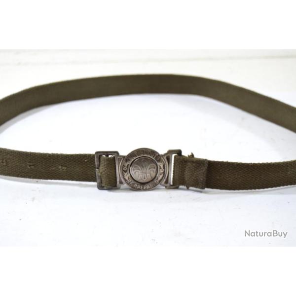 Petit ceinturon / ceinture Scout BOY SCOUTS BE PREPARED