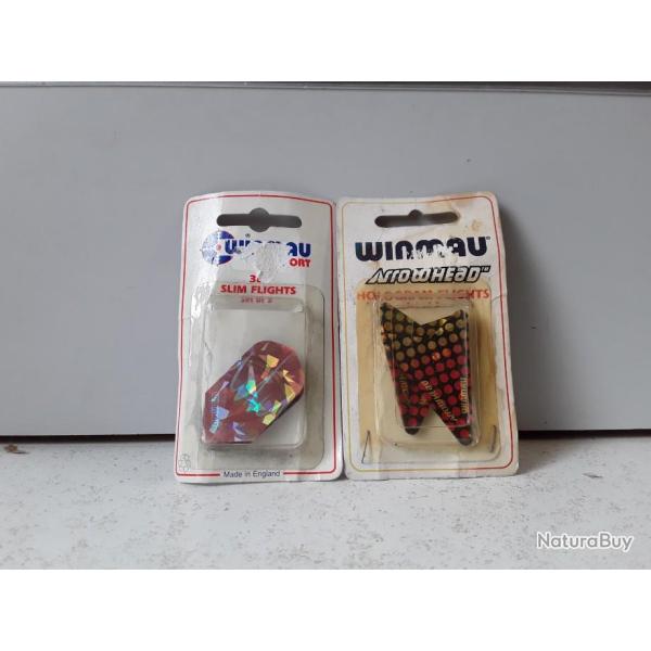 8438 LOT DE 6 WINMAU FLIGHTS NEUF