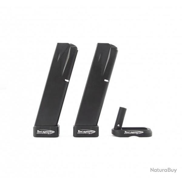 Kit pour s�rie Beretta 92 : 1 magwell, 2 pads et 2 chargeurs - TONI SYSTEM