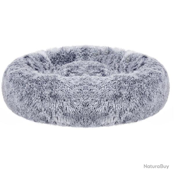 Panier pour chien lit pour chat tissu peluche 50 cm gris 12_0001125