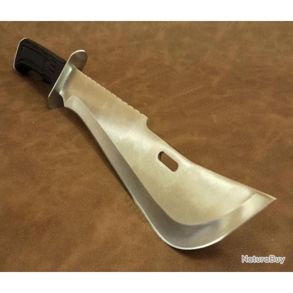 Couteau Machette Bolo Rite Edge Panga Machete Lame Acier Inox Manche Abs Etui Nylon CN211553SL