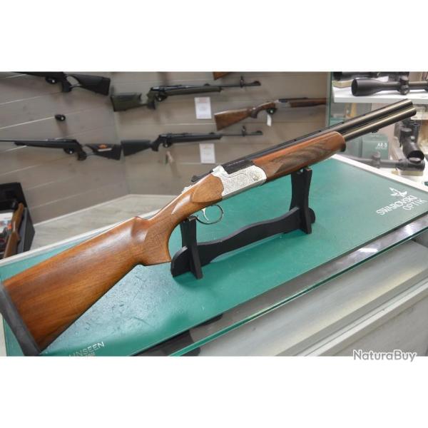 FUSIL SUPERPOSE ZENITH SLUG CANON DE 55 CM LISSE LISSE CALIBRE 12/76 NEUF