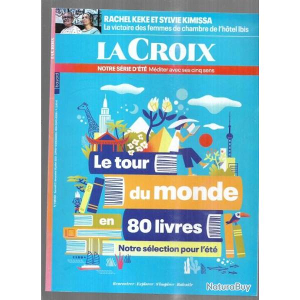 le tour du monde en 80 livres  la croix juillet 2021