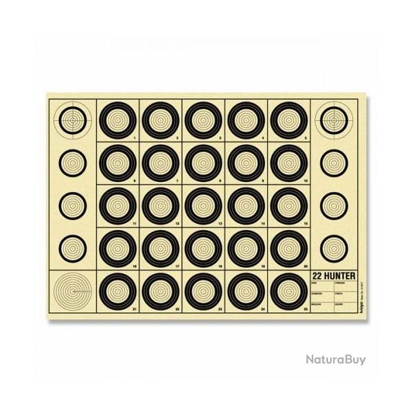 CIBLES hunter 22LR 50M