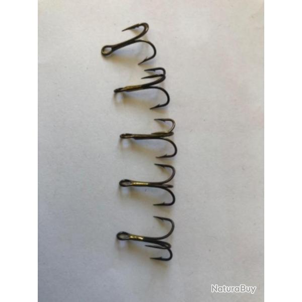 10 hame�on triple n 8 ref 9617 bz bronz� vmc  p�che carnassier