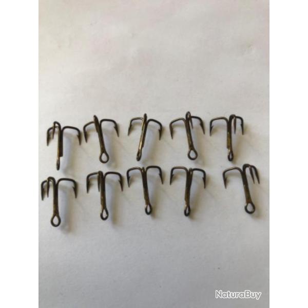 15 hame�on triple n 8 ref 552 mustad  p�che carnassier
