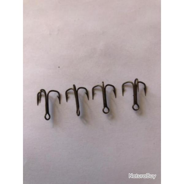 4 hame�on triple n 9 ref 552 mustad  p�che carnassier