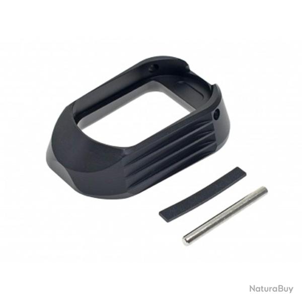 Magwell Match Grade T01 en aluminium pour Hi-Capa Noir