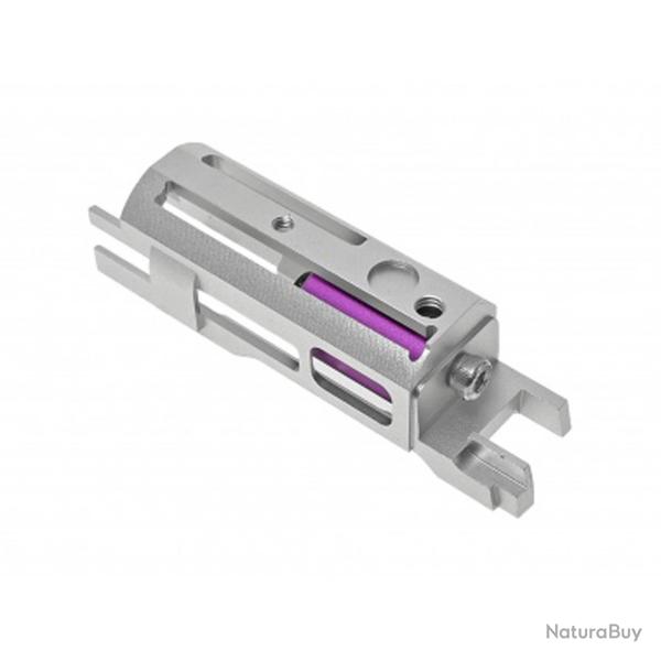 Cage nozzle en aluminium B02 blowback Housing pour Hi-Capa Argent