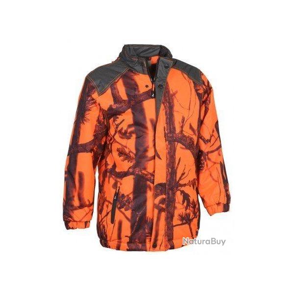 Coupe vent chaud enfant camouflage orange GhostCamo Percussion