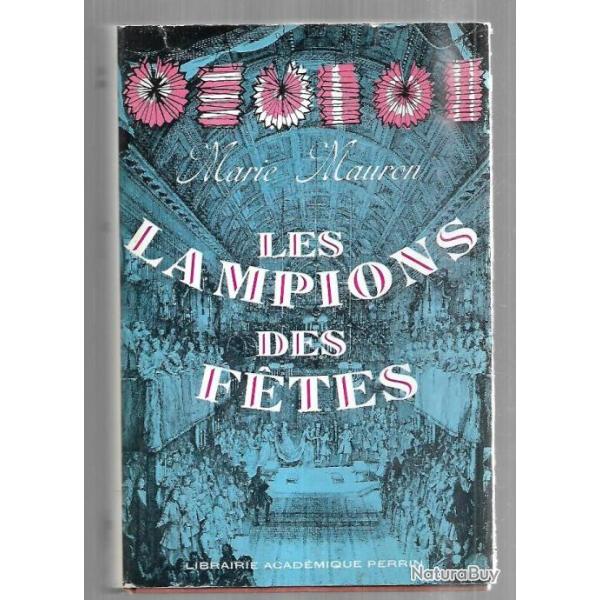 les lampions des f�tes de marie mauron