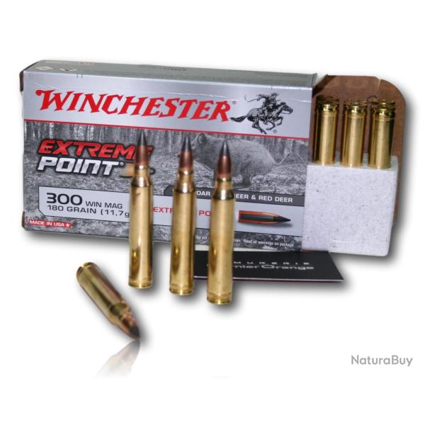 300WM WINCHESTER EXTREME POINT 180GR BTE 20