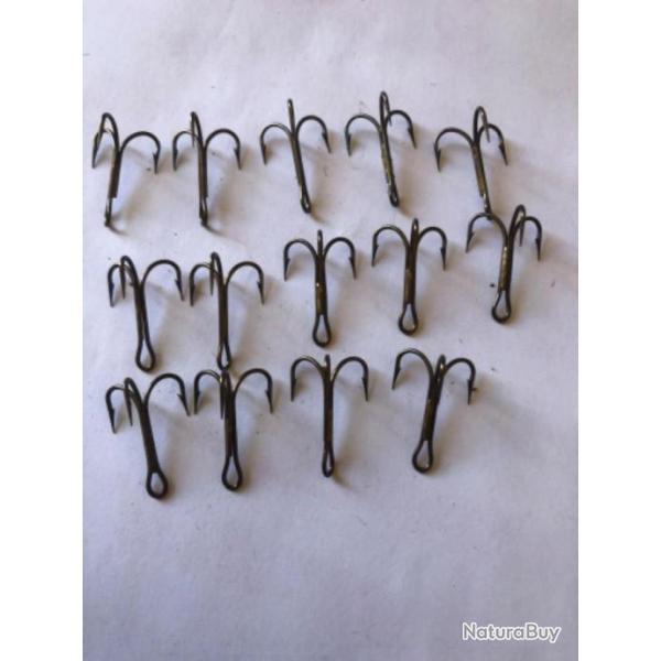 14 hame�on triple n 3 ref 9617 bz bronz� vmc  p�che carnassier