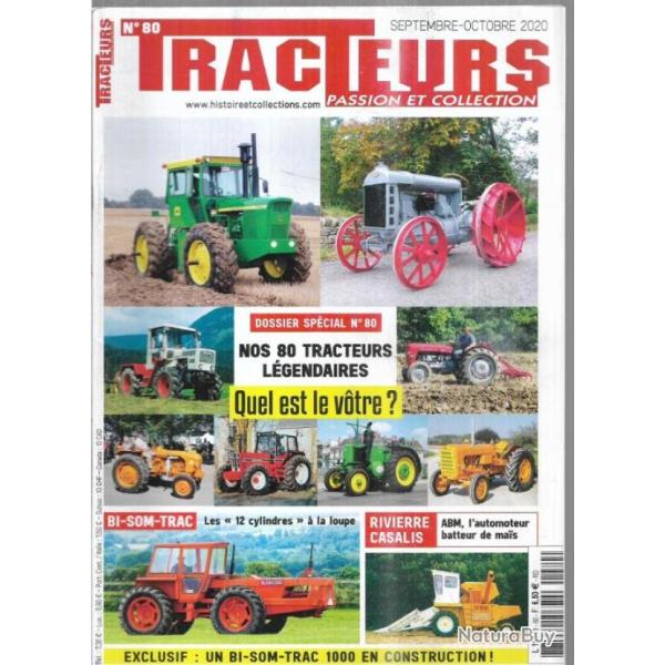 tracteurs passion et collections  80 2020, abm3, 80 tracteurs l�gendaires, massey-ferguson 8s,