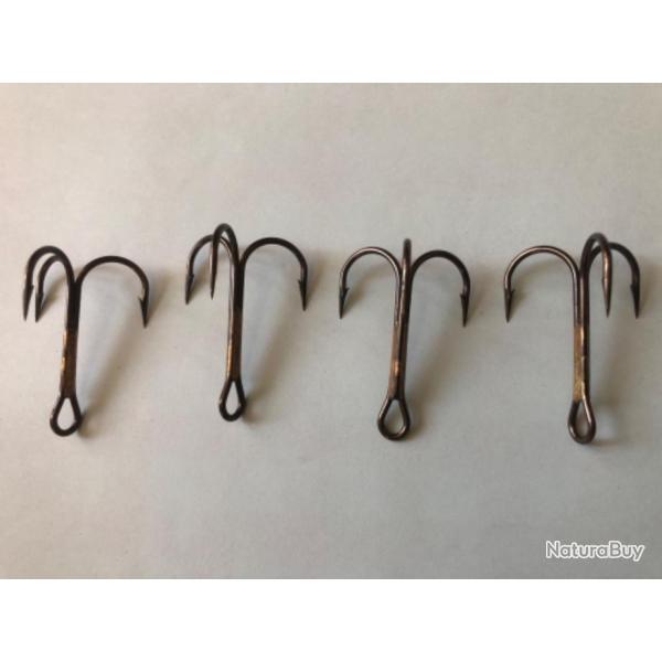 4 hame�on triple n 4/0  9649 bz bronz� vmc  p�che carnassier