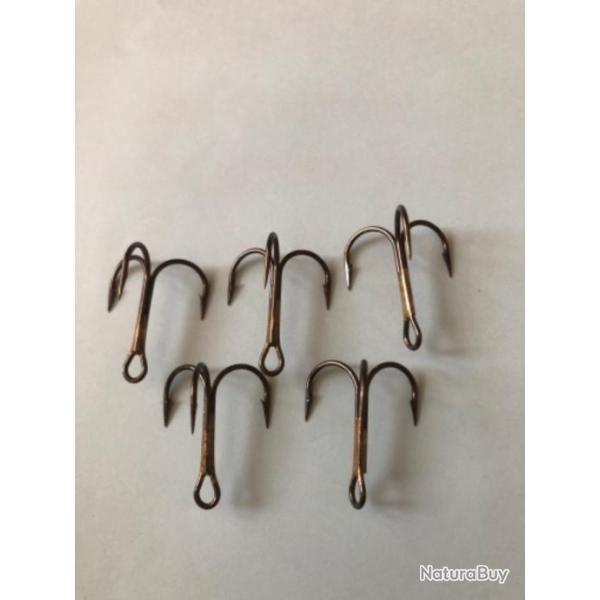 10 hame�on triple n 1/0  9649 bz bronz� vmc  p�che carnassier