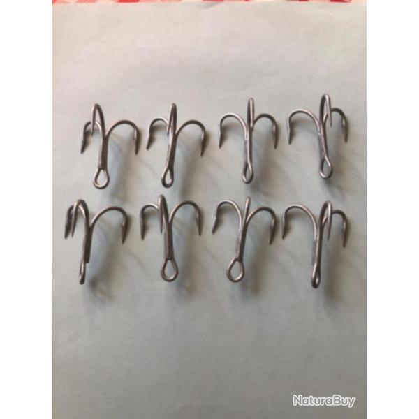 8 hame�on triple n 3/0  9626 ps permasteel vmc  p�che silure