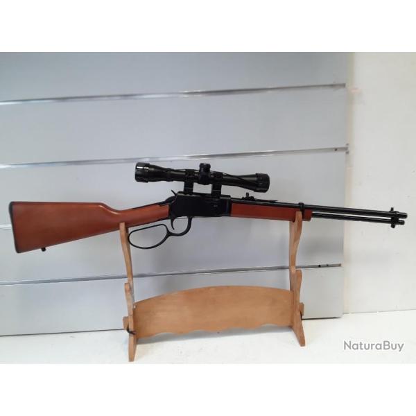 6744 CARABINE ROSSI RIO BRAVO  A LEVIER DE SOUS GARDE CAL22LR CAN46CM BOIS + LUNETTE 4X32 NEUF