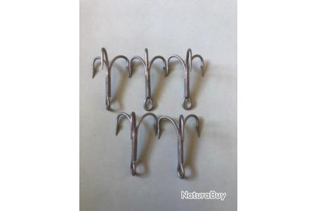 Hameçons Triples VMC 9620PS-1 – Taille 1 – Extra Fort Permasteel – Lot De 50 – Neuf