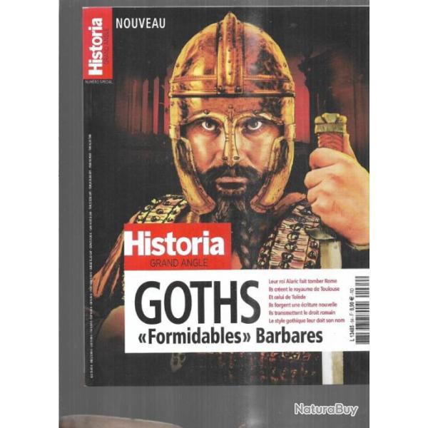 goths formidables barbares historia grand angle num�ro sp�cial aout 2022