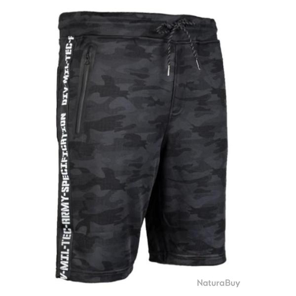 Short de sport MIL-TEC Dark Camo