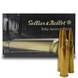 Munitions SELLIER BELLOT calibre 6.5x57 Softpoint 131gr - 8.5g x20