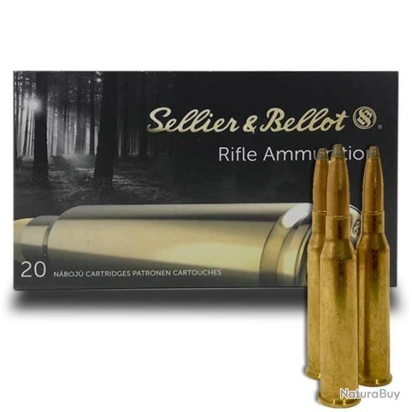 Munitions SELLIER BELLOT calibre 6.5x57 Softpoint 131gr - 8.5g x20