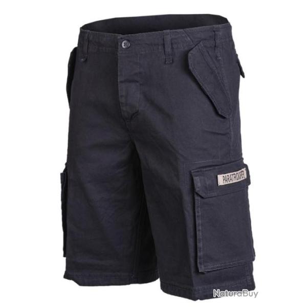 Short Moleskine style Paratroopers Noir