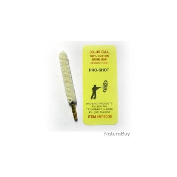 Ecouvillon en coton Pro-shot pour calibre .40 / .45