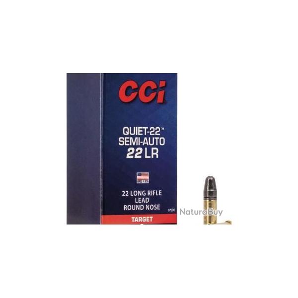Munitions CCI cal.22lr semi auto quiet 22 lrn 45gr par 500