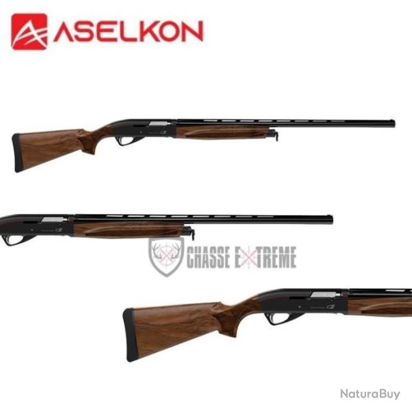 Fusil ASELKON Red Stone Dark Black 71 cm Cal 12/76