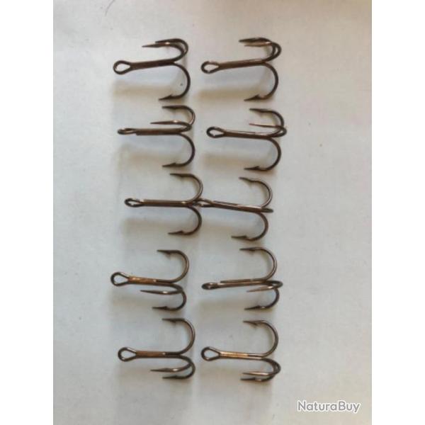 28 hame�on triple n 1  ref 9649 bz bronz� vmc  p�che carnassier