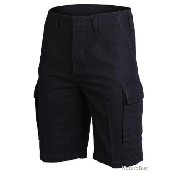 Bermuda Moleskine vintage style Bundeswehr Noir