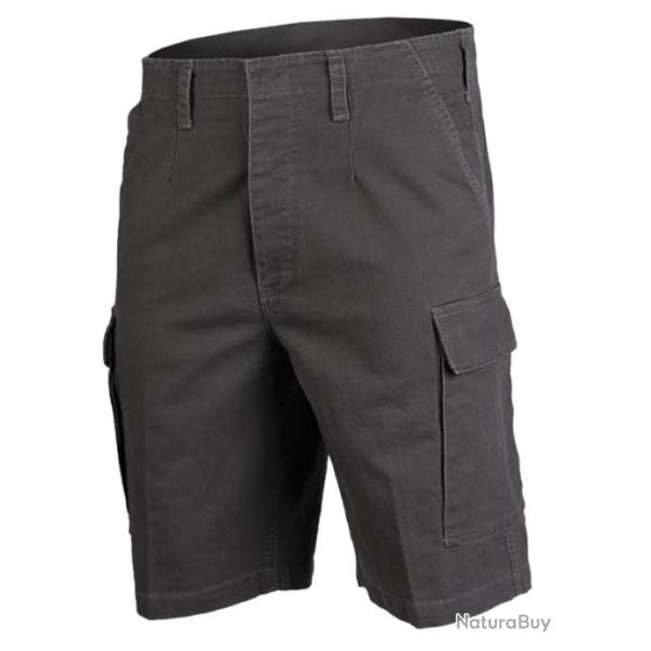 Bermuda Moleskine vintage style Bundeswehr Gris