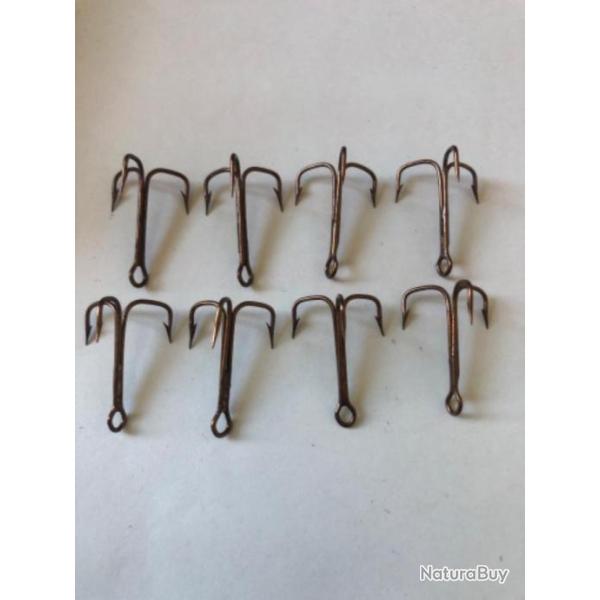 10 hame�on triple n 1 ref 552 mustad  p�che carnassier
