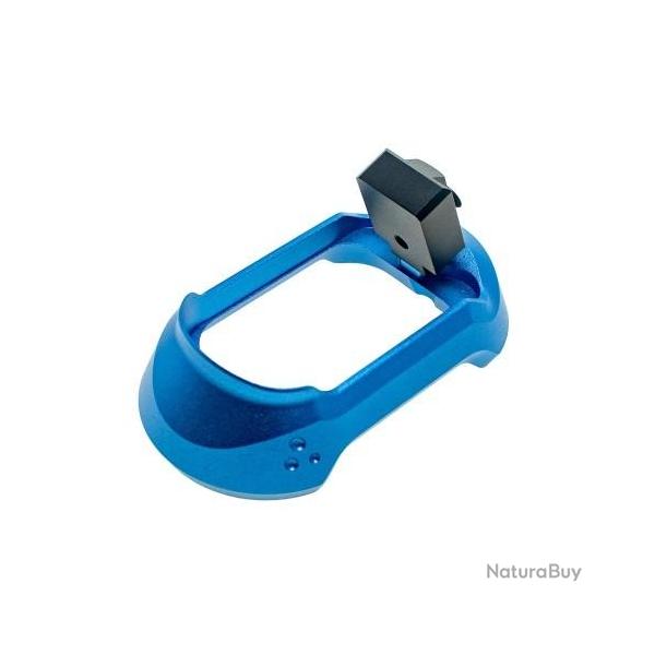 Magwell Match Grade T01 en aluminium pour AAP-01 Bleu