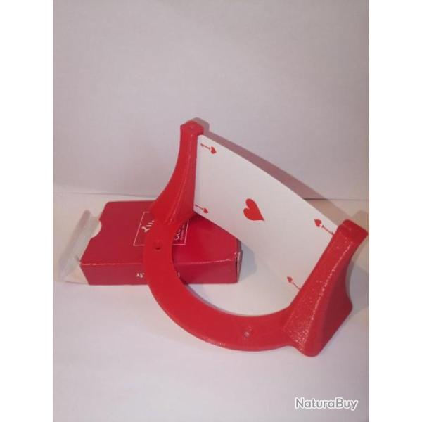 Porte carte pour le tir de precision