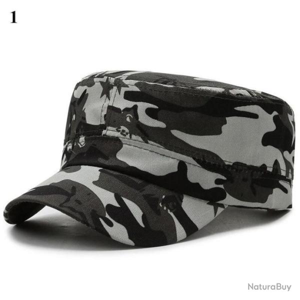 Casquette camouflage Flat top - Mod�le 1