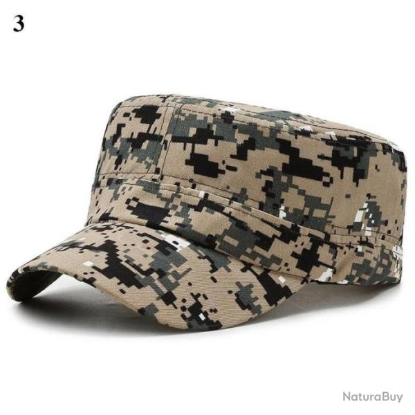 Casquette camouflage Flat top - Mod�le 3