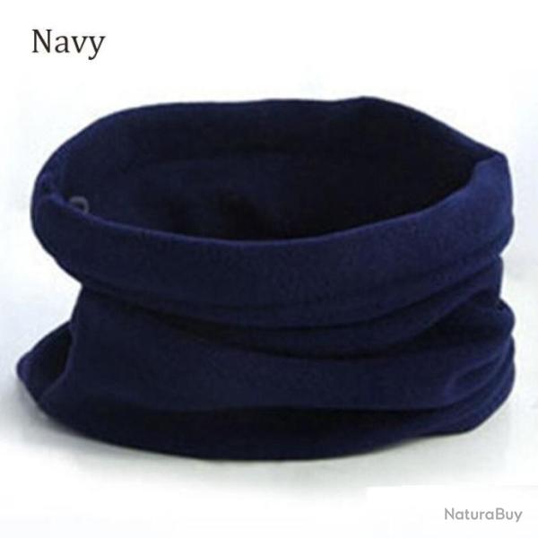 Tour de cou polaire 3 en 1 - Bleu marine