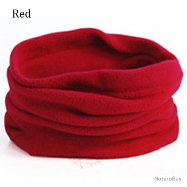 Tour de cou polaire 3 en 1 - Rouge