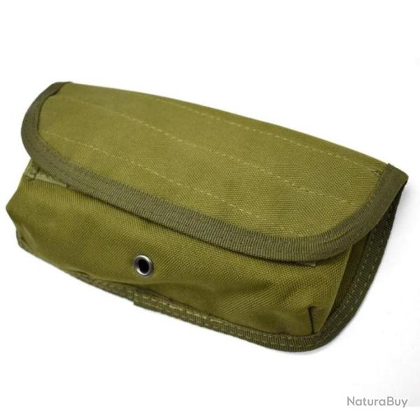 Pochette de ceinture 12 cartouches calibre 12 VERTE