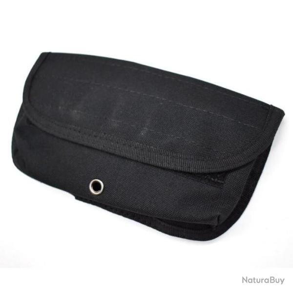 Pochette de ceinture 12 cartouches calibre 12 NOIRE