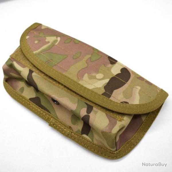 Pochette de ceinture 12 cartouches calibre 12 CAMOUFLAGE