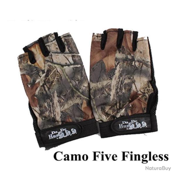 Gants de chasse mitaine - Camouflage