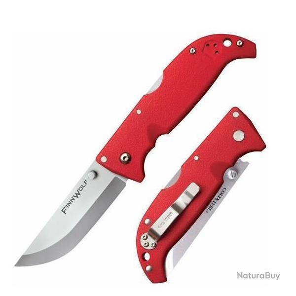 Couteau PLIANT COLDSTEEL FINN WOLF ROUGE 20NPH