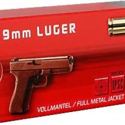 Cartouche Cal. 9x19 FMJ 124GR GECO x50