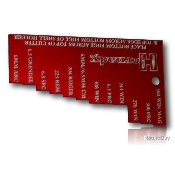 JAUGE DE LONGUEUR DE DOUILLE UNIVERSELLE HORNADY 050146