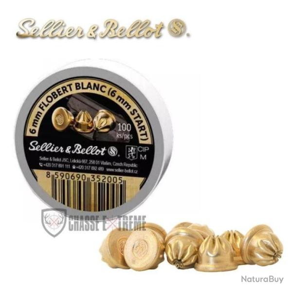 100 Munitions S&B cal.6mm Start A Blanc