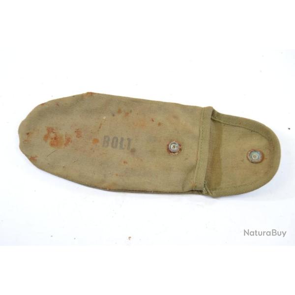 Housse de transport culasse de rechange mitrailleuse amricaine Calibre .30 ou .50 1945 Fungus Bolt